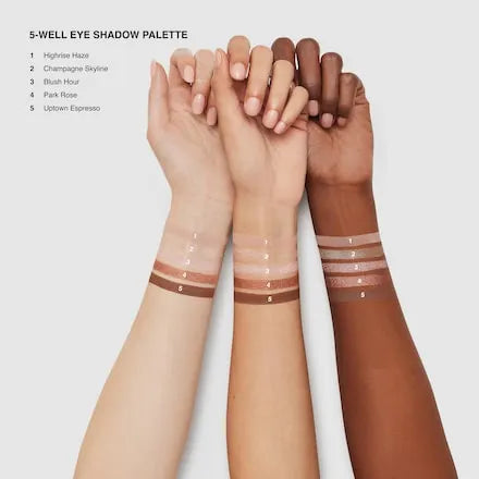 Eyeshadow Palette and Kajal Eyeliner Makeup Set