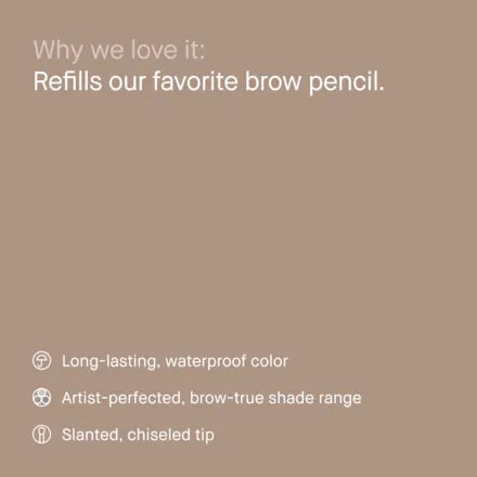 Long-Wear Brow Pencil Refill
