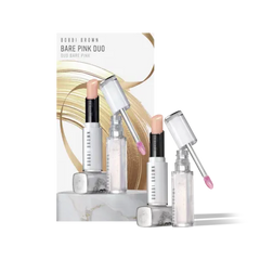 Bare Pink Lip Duo Gift Set - Extra Lip Tinted Balm<br>Extra Blushing Lip Oil