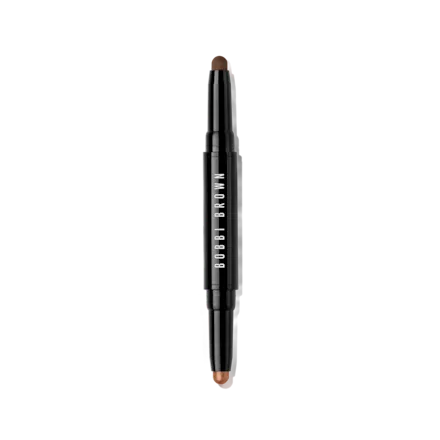 Dual-Ended Long-Wear Cream Eyeshadow Stick - Milk Chocolate / Midnight